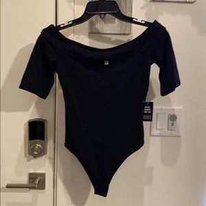 Off the shoulder bodysuit